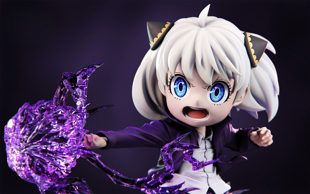 Spy x Family Anya Forger Cos Gojo Cute Statue