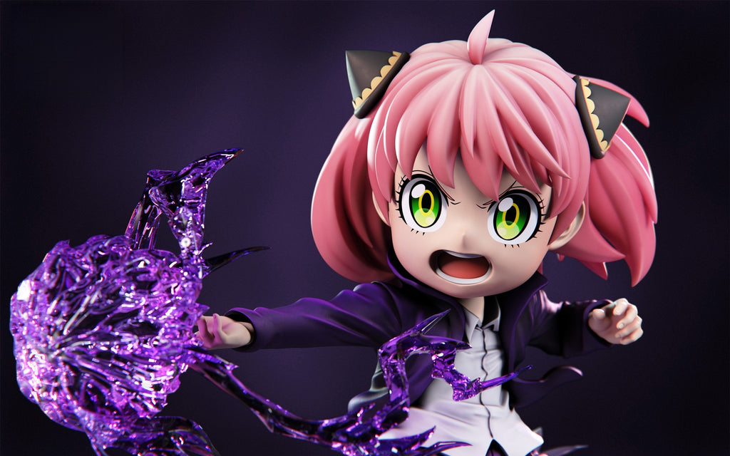 Spy x Family Anya Forger Cos Gojo Cute Statue