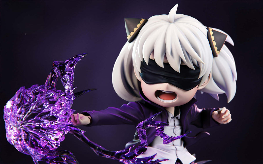Spy x Family Anya Forger Cos Gojo Cute Statue