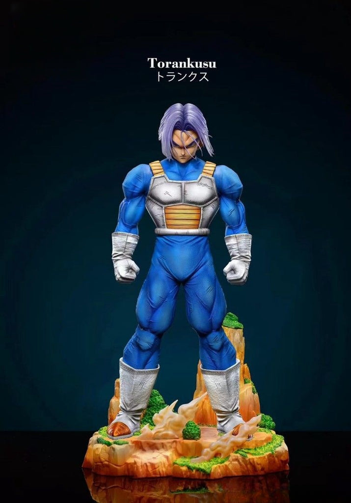 Dragon Ball Z Trunks Scene Statue