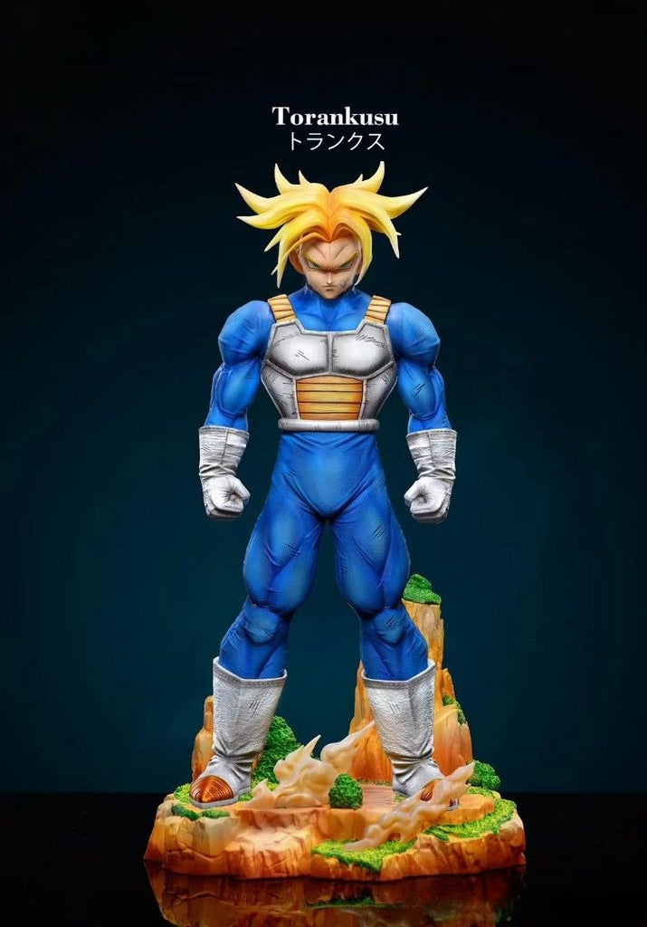 Dragon Ball Z Trunks Scene Statue