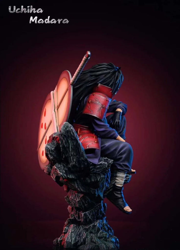 Naruto Uchiha Madara Classic Scene Statue