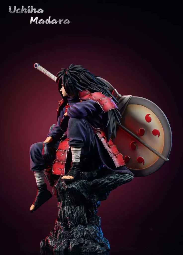 Naruto Uchiha Madara Classic Scene Statue