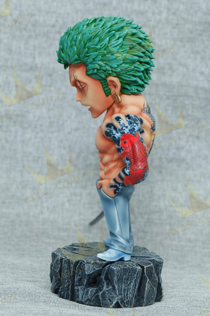 One Piece Straw Hat Pirates Tattoo Cute Figure