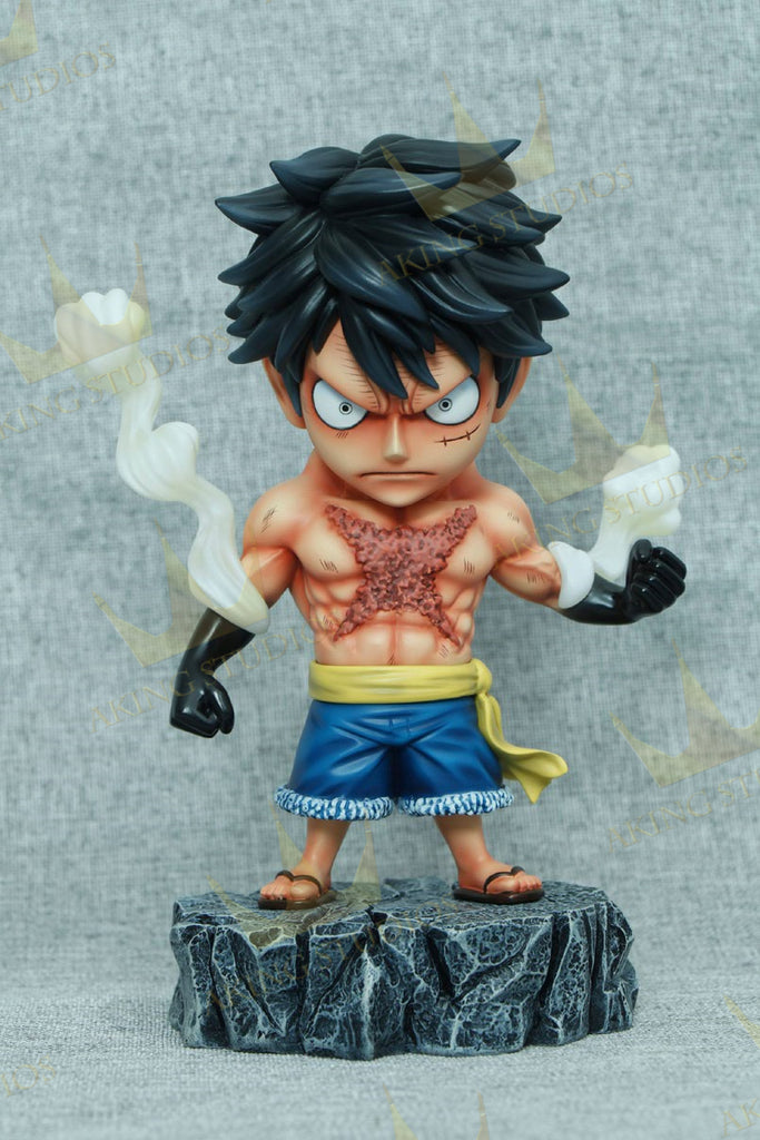 One Piece Straw Hat Pirates Tattoo Cute Figure