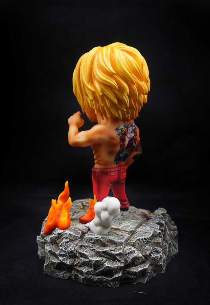 One Piece Straw Hat Pirates Tattoo Cute Figure