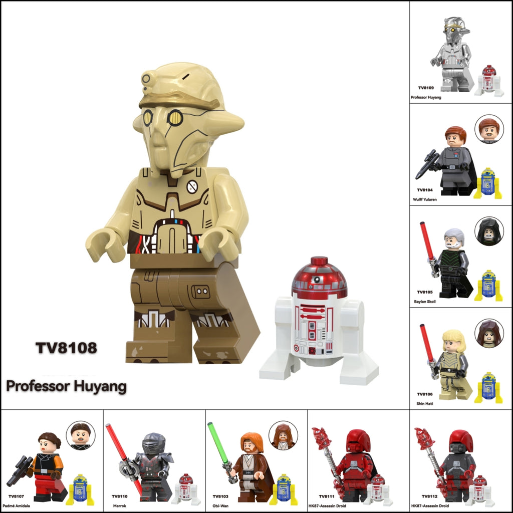 2025 New Star Wars Figure Building Blocks