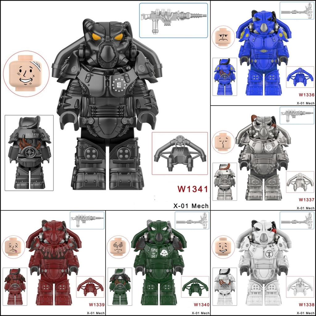 2025 New Fallout Figure Building Blocks