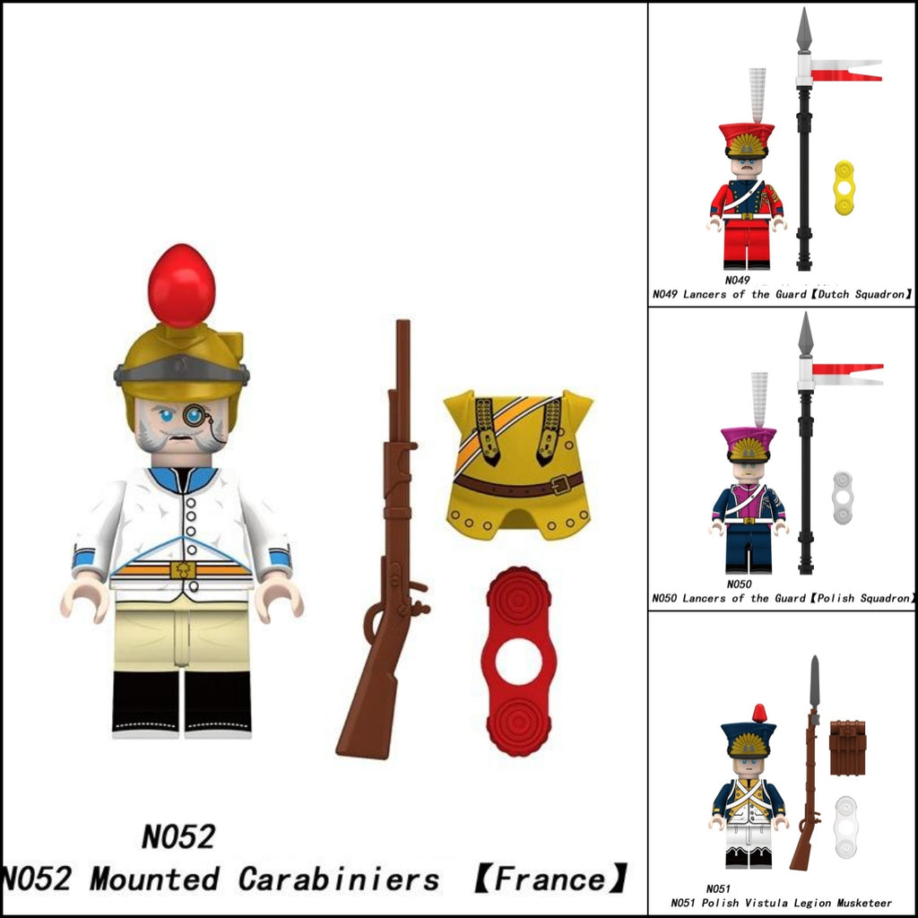 Napoleon Series Army Figure Building Blocks