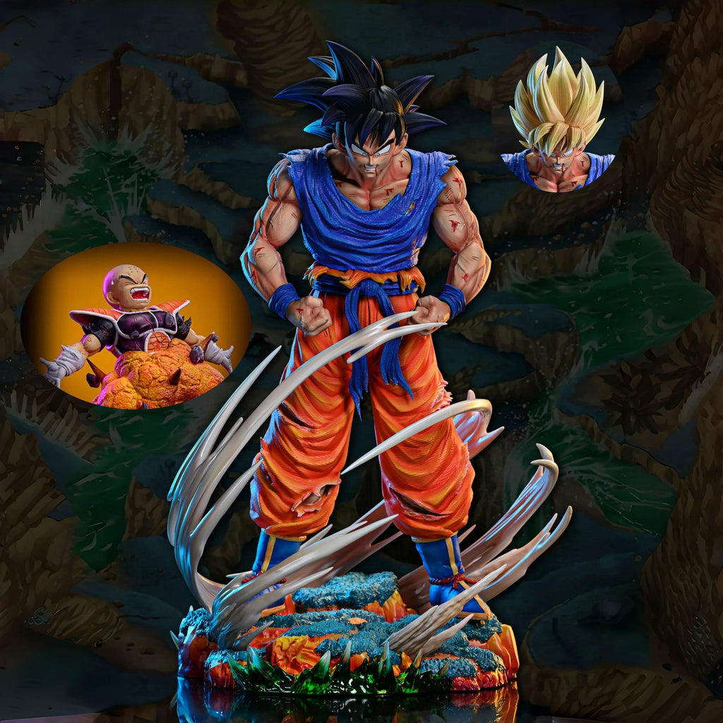 Dragon Ball Z Super Saiyan Son Goku Statue(Buy 1 Free 1)