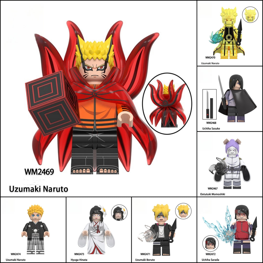 2024 New Naruto Figure Building Blocks