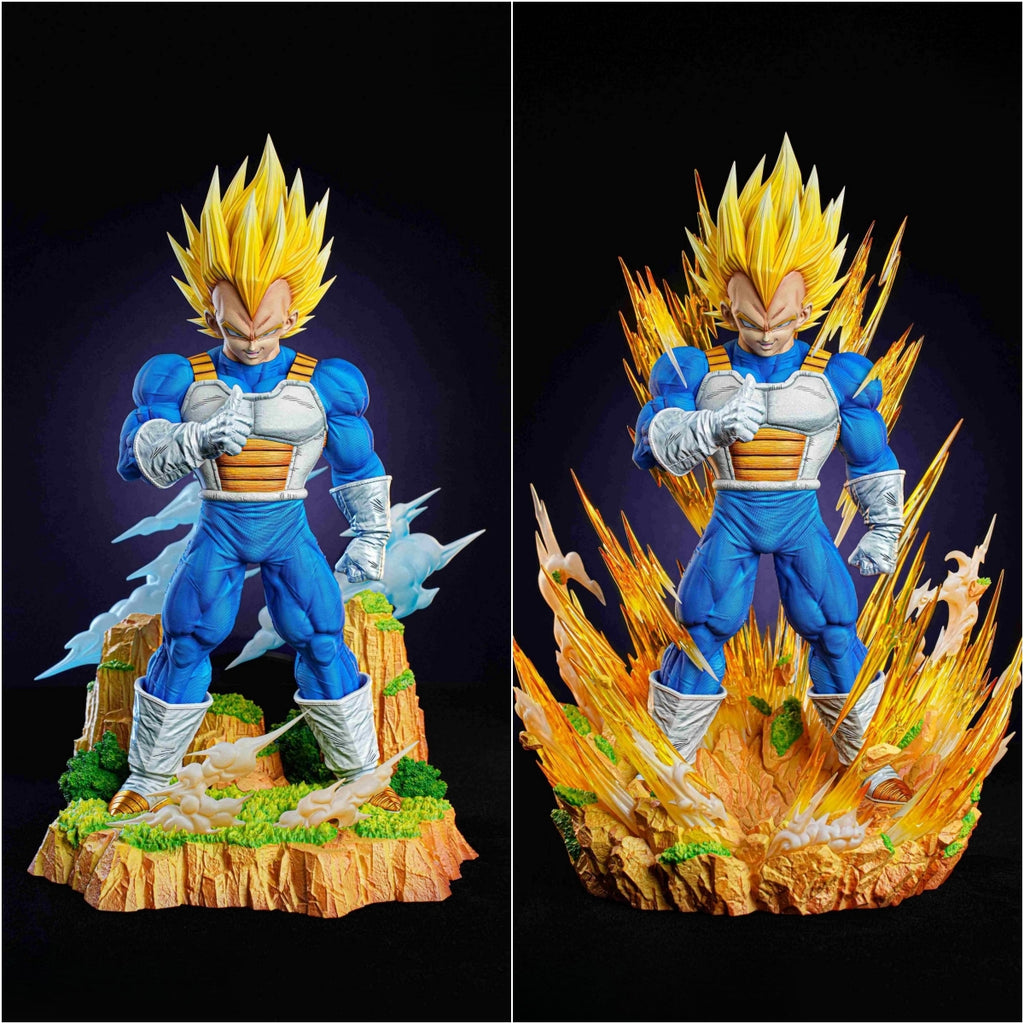 Dragon Ball Z Super Vegeta Classic Scene Statue