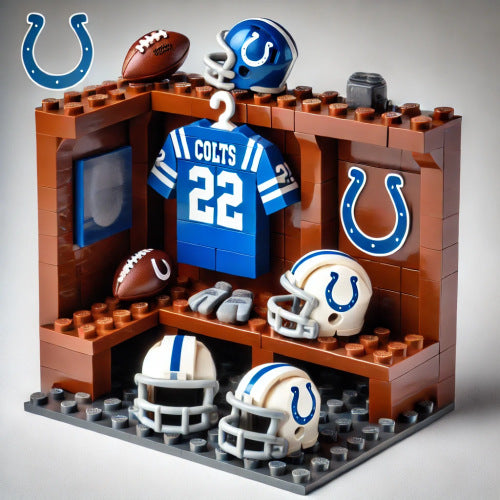 2025 New Football Team Locker Room Building Blocks