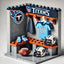 2025 New Football Team Locker Room Building Blocks