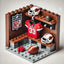 2025 New Football Team Locker Room Building Blocks