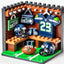 2025 New Football Team Locker Room Building Blocks