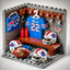 2025 New Football Team Locker Room Building Blocks