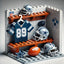 2025 New Football Team Locker Room Building Blocks