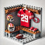 2025 New Football Team Locker Room Building Blocks