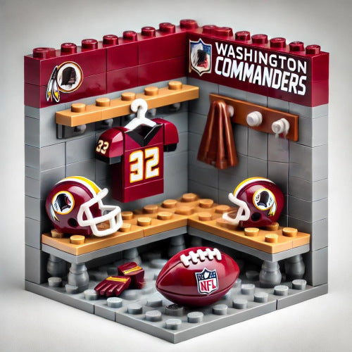 2025 New Football Team Locker Room Building Blocks