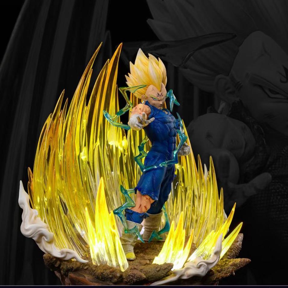 Dragon Ball Z Vegeta Penetrate Buu Resin Statue