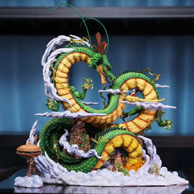 Dragon Ball  Goku & Shenron Figures