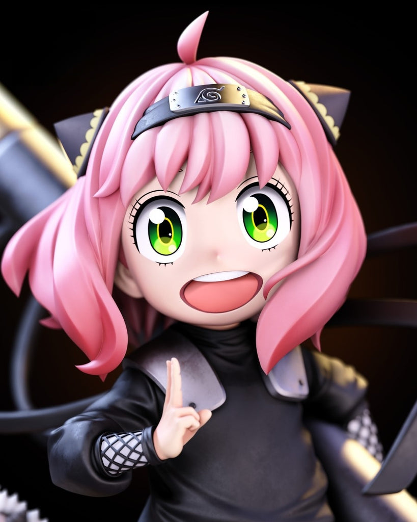 Spy x Family Anya Forger Cos Hiruzan Cute Statue