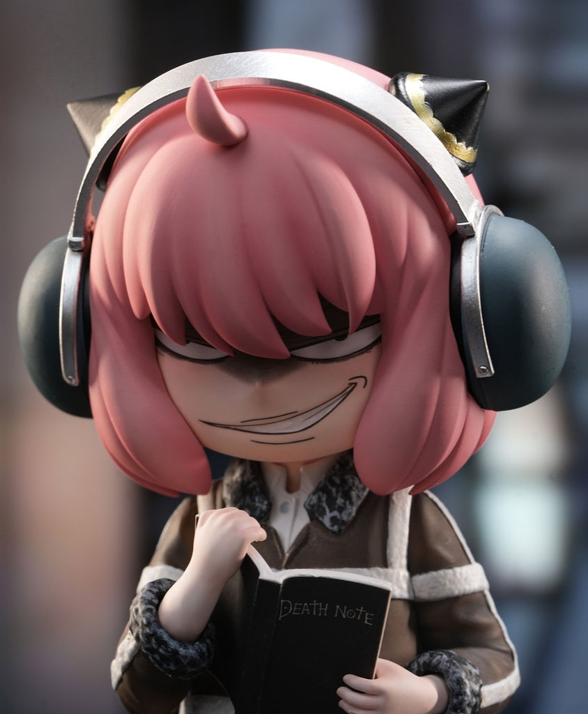 Spy x Family Anya Forger Cos Light Yagami Cute Statue