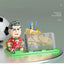 2022 World Cup Pen Holder Cristiano Ronaldo Cell Phone Bracket Dual-use Building Blocks P2174