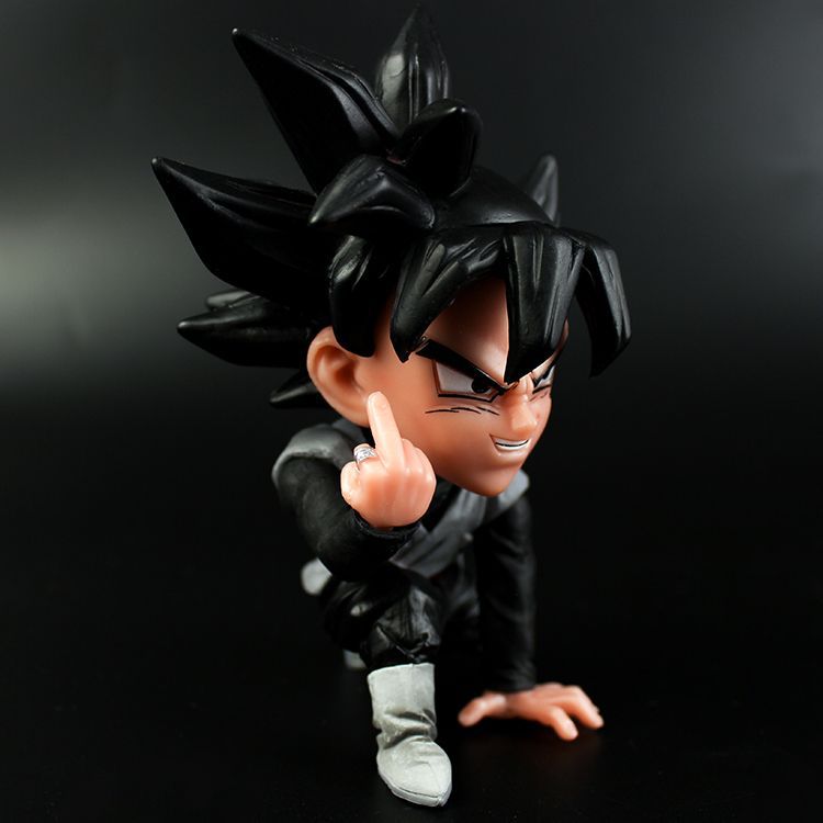 Dragon Ball-Q version of Boss sitting taunt