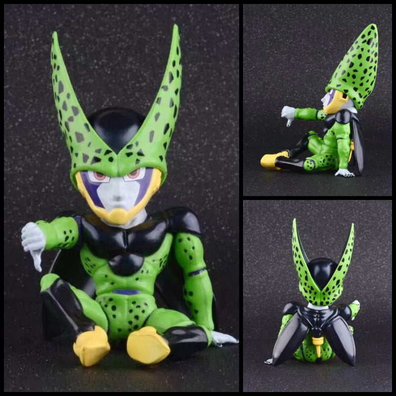 Dragon Ball-Q version of Boss sitting taunt