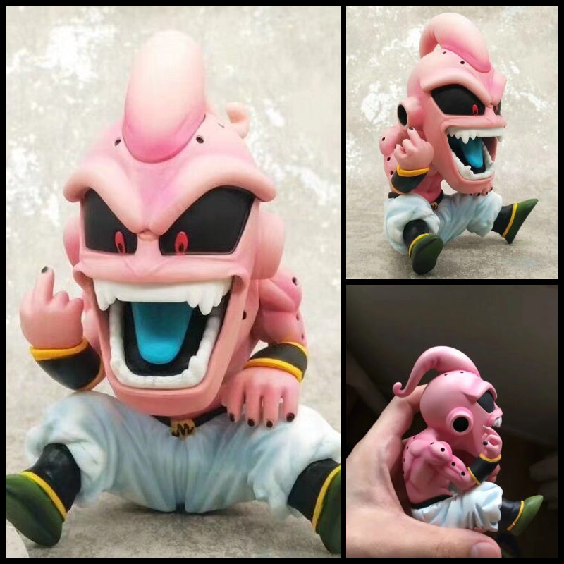 Dragon Ball-Q version of Boss sitting taunt