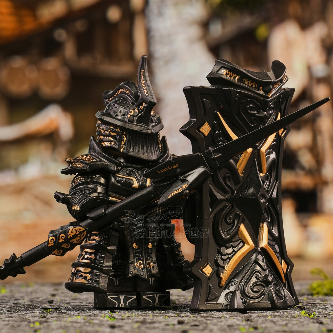 2025 New Demon's Souls Tower Knight Figure Building Blocks