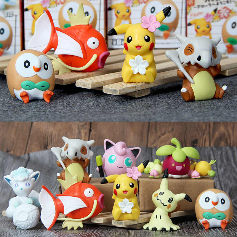Pokemon Cute Happy look Figures