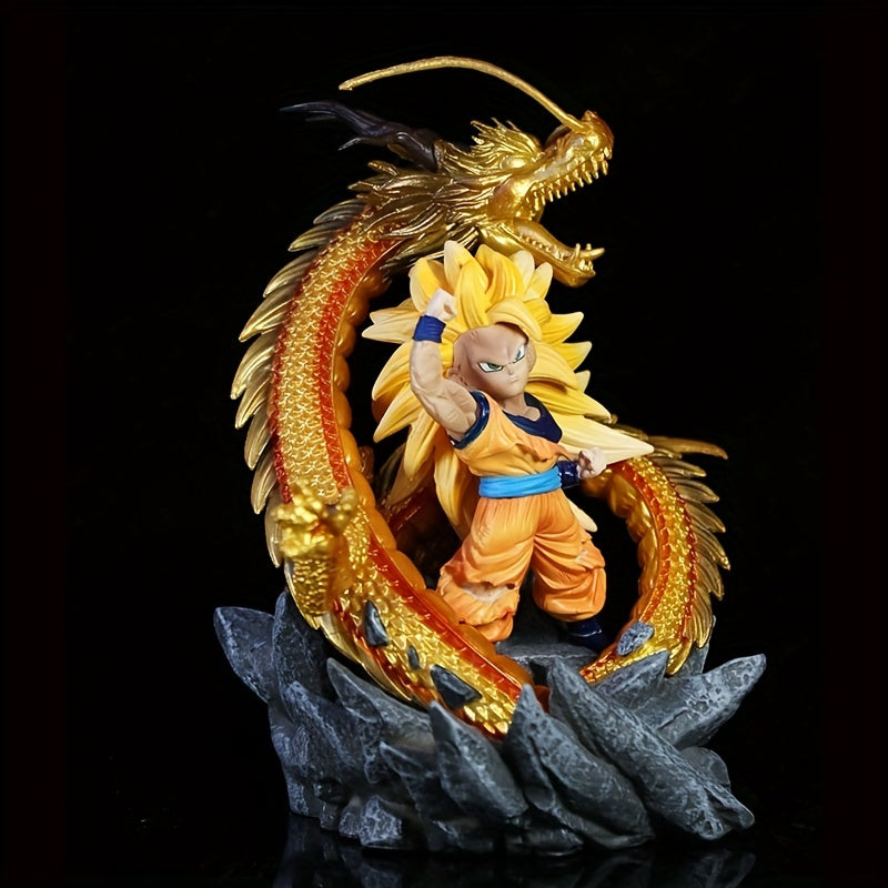 Dragon Ball Super Saiyan 3 Goku Ryuuken Bakuhatsu Figures