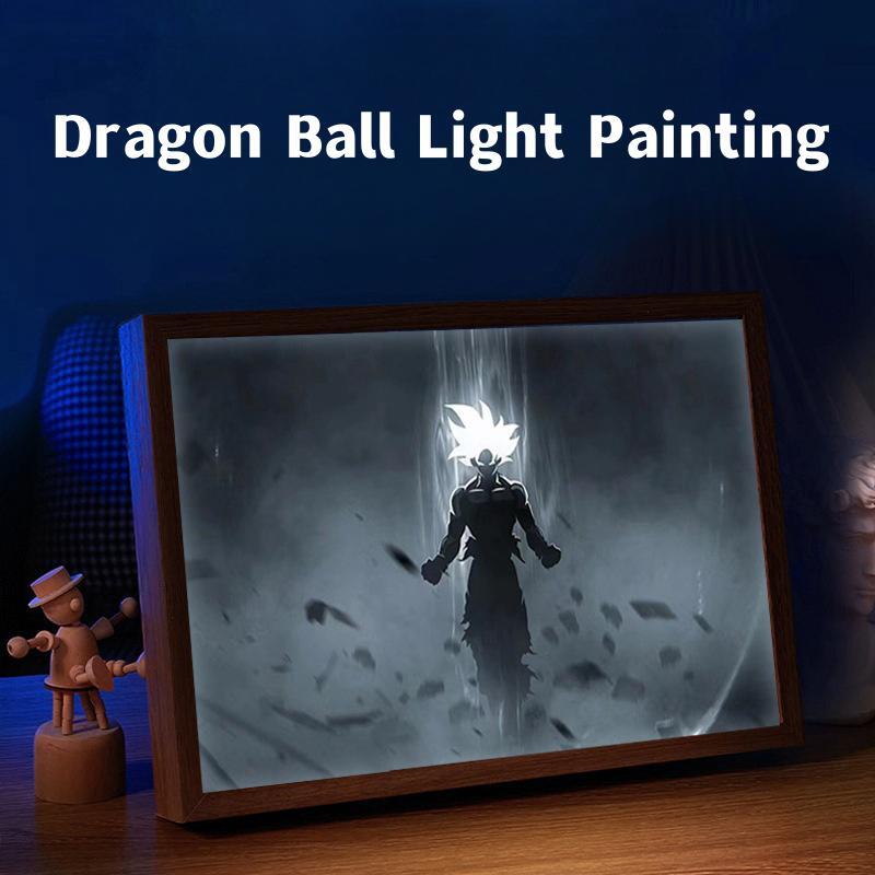 Anime Dragon Ball Memorial Light Painting