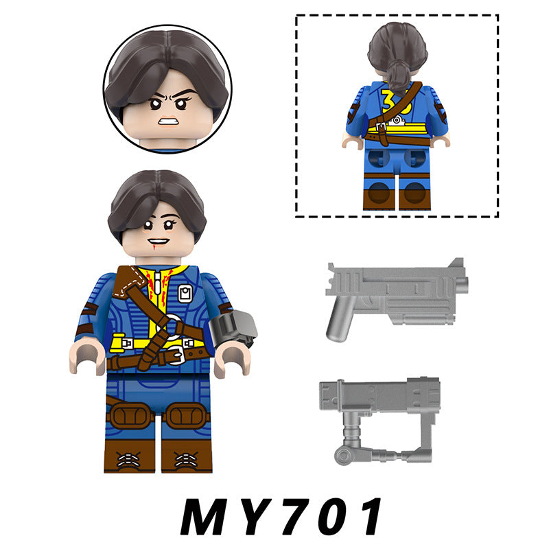 2024 New Fallout Figure Building Blocks