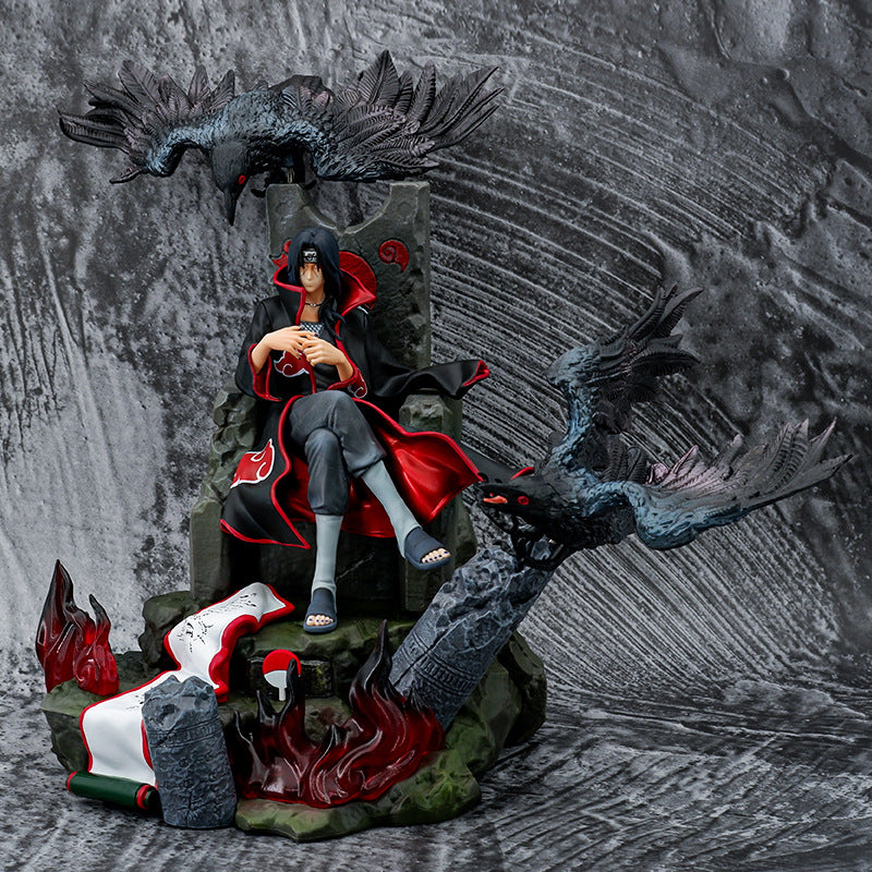 Naruto Uchiha Itachi Thrones Figures