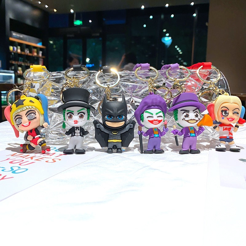 2024 New Joker & Batman Cute Keychain