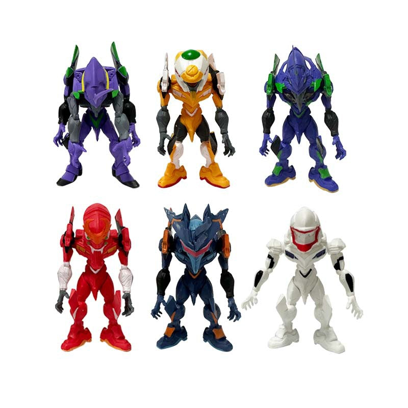 Neon Genesis Evangelion Cute Figures 6pcs