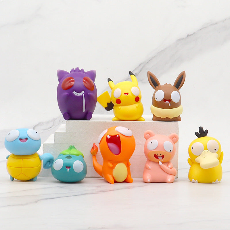 Pokemon Adorkable Figures 8pcs