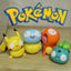 Pokemon First Generation Adorkable Starter Pokemon Figures