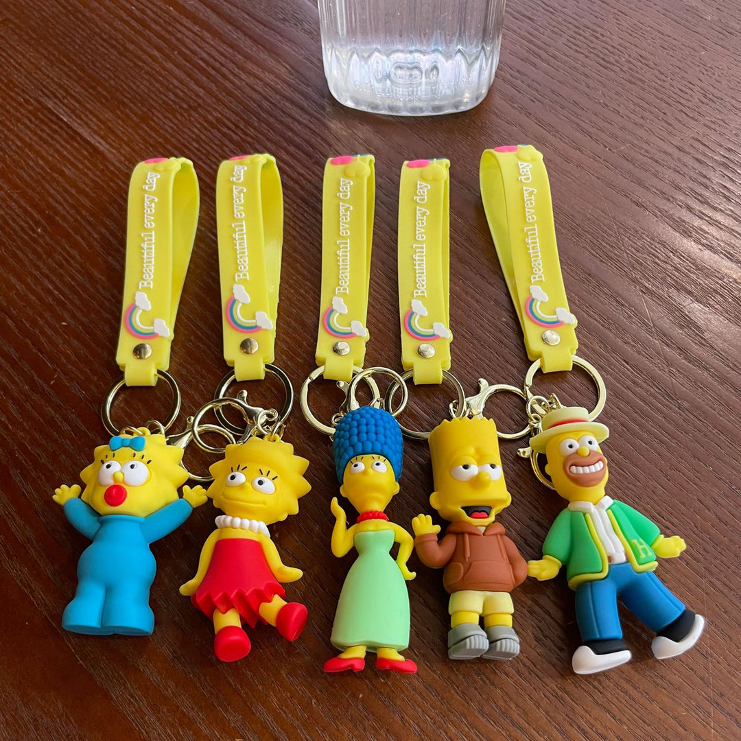 2024 New The Simpsons Cute Keychain