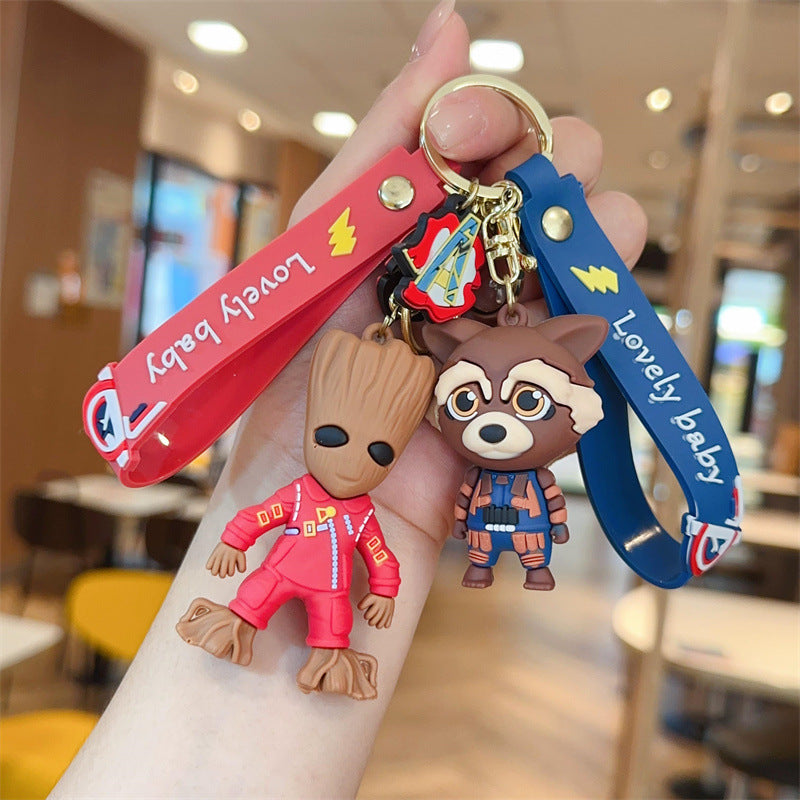 2024 New Guardians of the Galaxy Cute Keychain