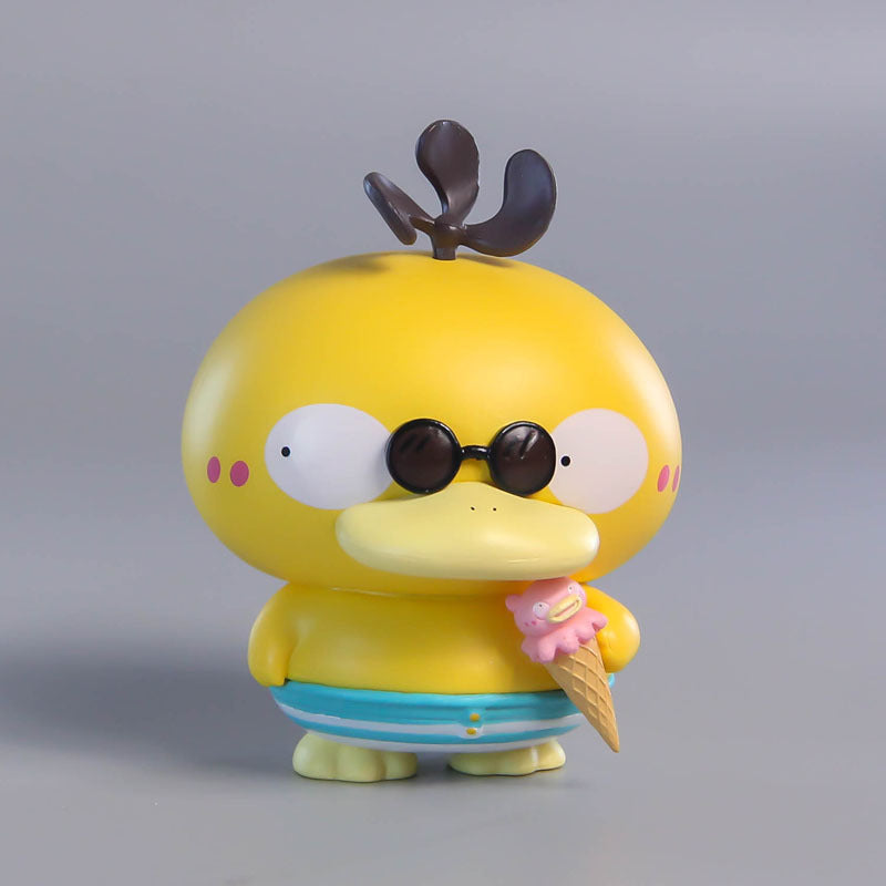 Pokemon Psyduck & Slowpoke Cute Figures