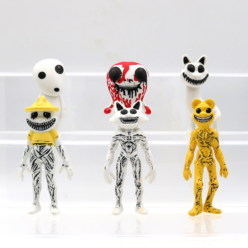 Zoonomaly Cute Ornament 6pcs