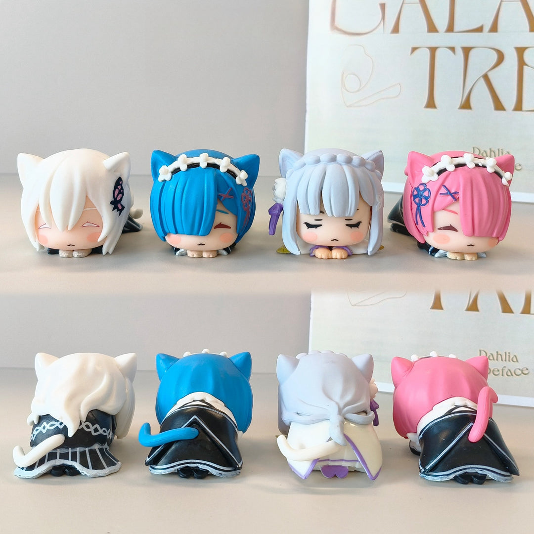 Re:Zero − Starting Life in Another World Cute Ornaments 4pcs