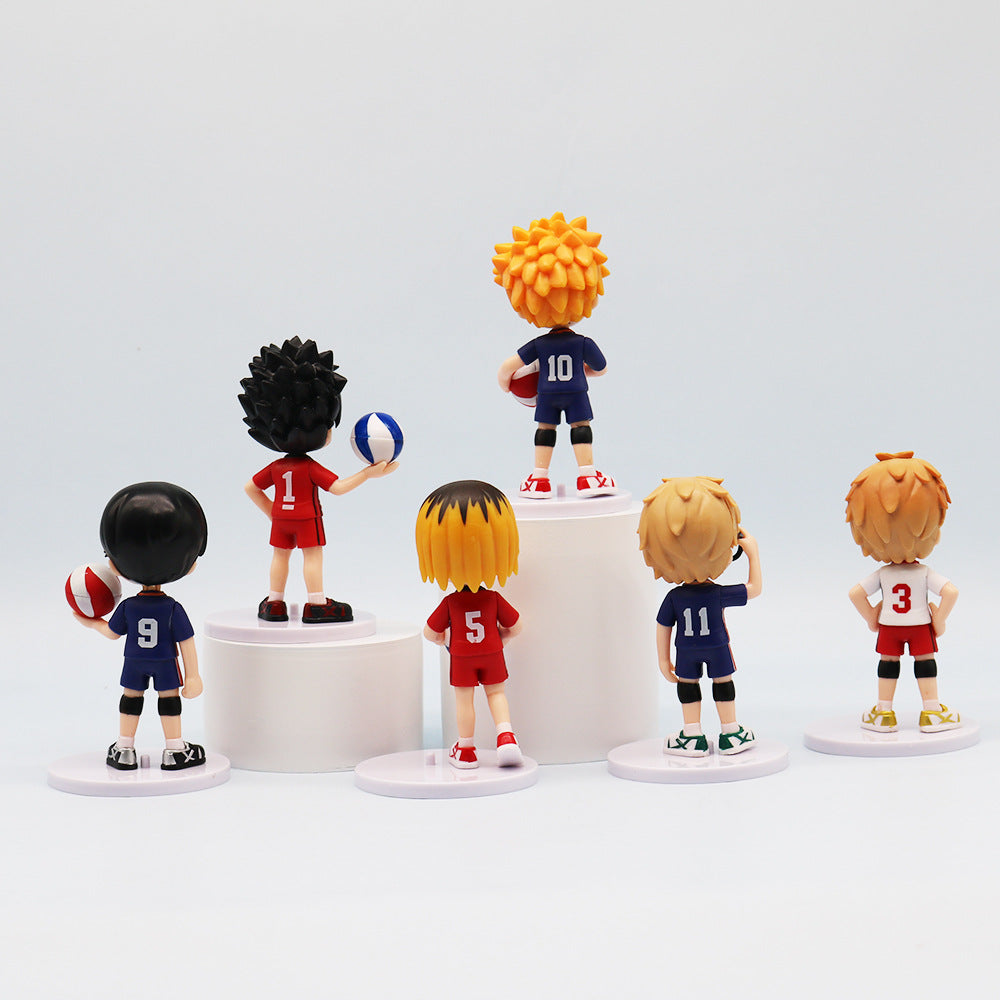 Haikyu!! Cute Ornament 6pcs