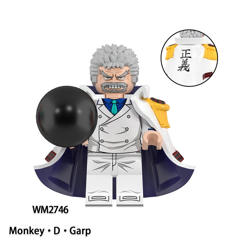 2024 New One Piece Figure Building Blocks