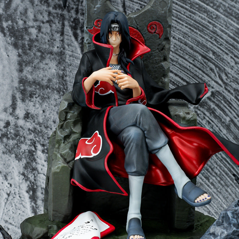 Naruto Uchiha Itachi Thrones Figures